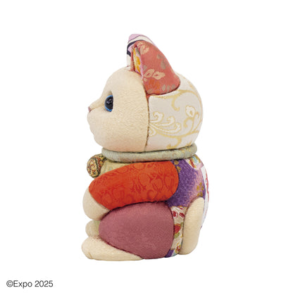 EXPO2025　SDGS　招き猫木目込み人形