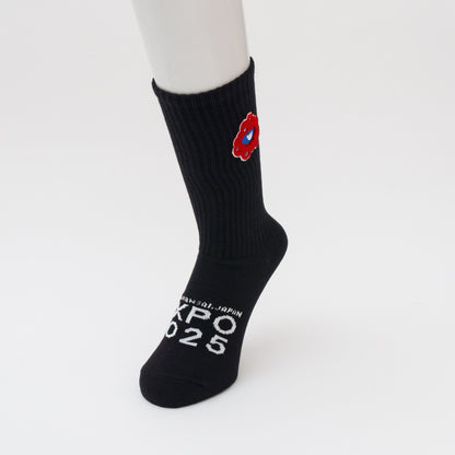 EXPO2025　ミャクミャク　ソックス　相良刺繍　23-25cm　LADIES