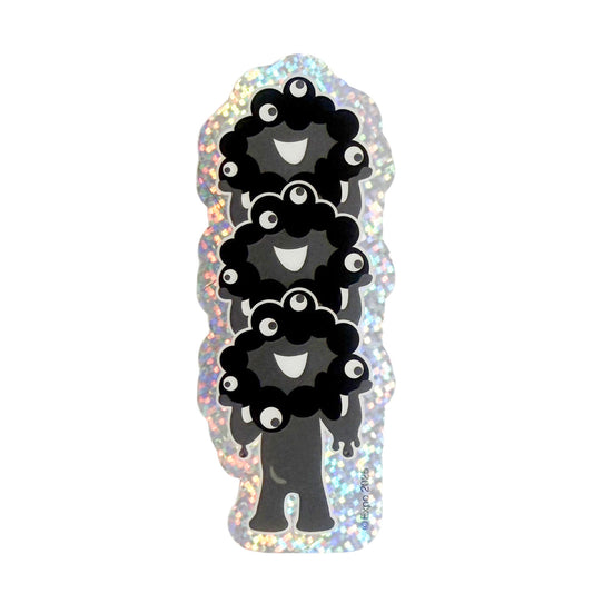 EXPO2025　ミャクミャクステッカー　ライン黒　SMA/216