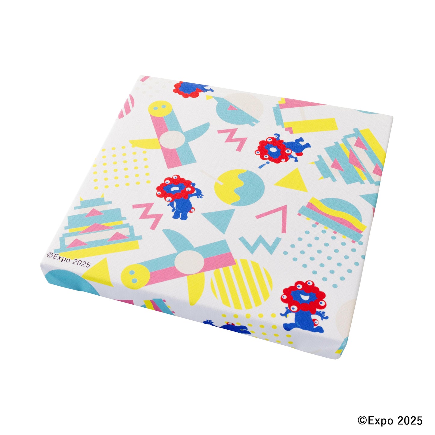 EXPO2025　ミャクミャク　キャンバスジクレー印刷　レトロポップ2　SO号