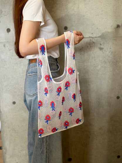 EXPO2025 ミャクミャク  レースのオシャレBAG  LLY/001