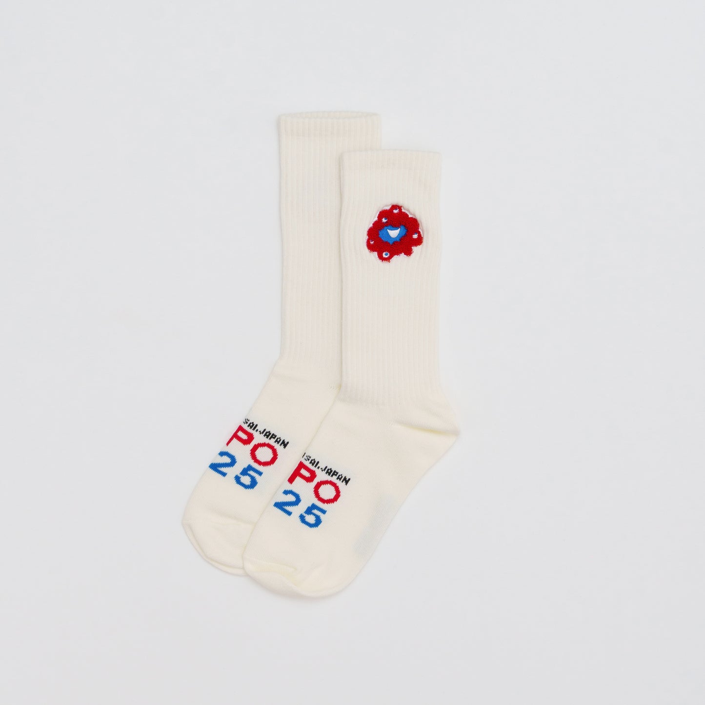 EXPO2025　ミャクミャク　ソックス　相良刺繍　23-25cm　LADIES