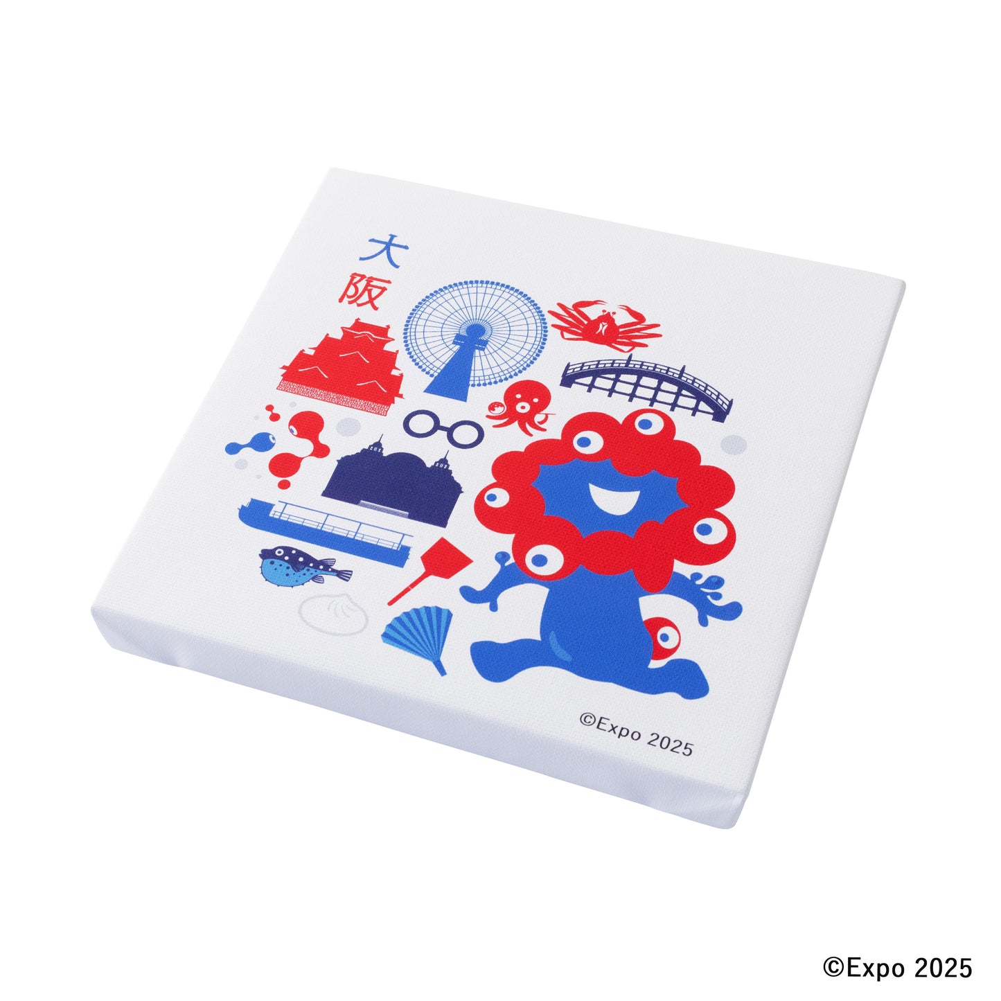 EXPO2025　ミャクミャク　キャンバスジクレー印刷　大阪　SO号