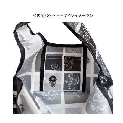 EXPO2025 ミャクミャク ショピングバッグS スクエア 黒 SMA/193