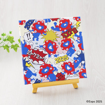 EXPO2025　ミャクミャク　キャンバスジクレー印刷　ポップアートSO号